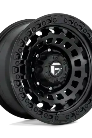 Fuel 1PC D633 ZEPHYR 5X127 18X9 -12 MATTE BLACK Final Sale