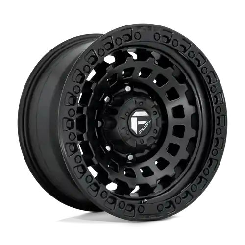 Fuel 1PC D633 ZEPHYR 5X127 18X9 -12 MATTE BLACK Final Sale