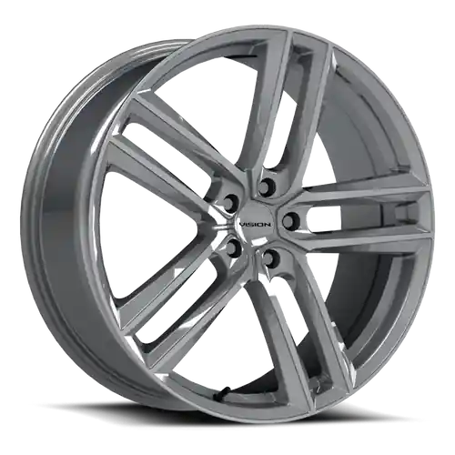 Vision Street-Designs 475 Clutch 5x114.3 20x9+38 Hyper Silver Affordable