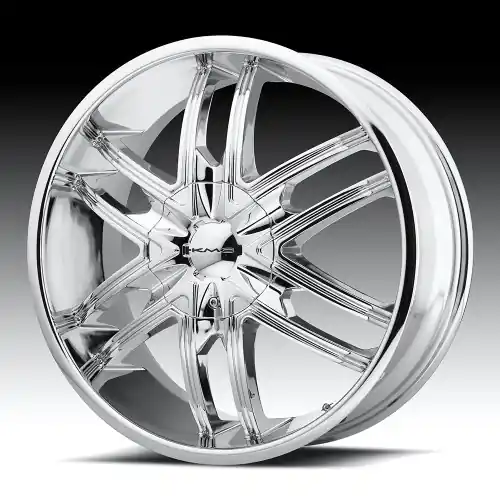 Holiday Sale KMC KM678 SPLINTER 5X115/5X120 24X9.5 +15 CHROME