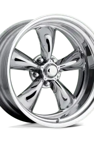 American Racing Vintage VN405 TORQ THRUST II CUSTOM 5X120.65 17X7 -5 TWO-PIECE POLISHED Reduced Price