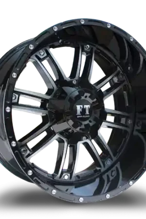 Today Only FULL THROTTLE FT8034 6x135/6x139.7 20x10-24 BLACK  / MACHINED