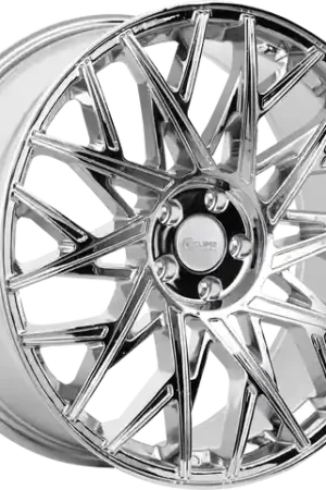 ECLIPSE 101 5X120 24x9 +30 CHROME Today Only