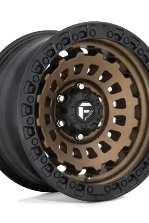 Fuel 1PC D634 ZEPHYR 6X139.7 20X9 +1 MATTE BRONZE BLACK BEAD RING Holiday Sale