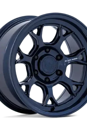 Black Rhino BR017 ETOSHA 5X127 17X8.5 +20 GLOSS MIDNIGHT BLUE While Supplies Last