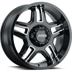 Same Day Shipping Ultra 153BK Armageddon 6X135/6x139.7 20x9 +18 Gloss Black