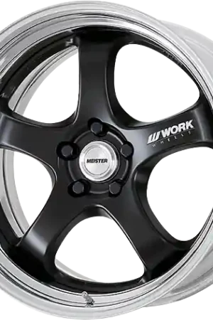 Cheap Work Meister S1R 4x100 17x6+22 R Disk Matte Black