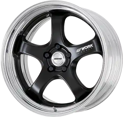 Secure Checkout Work Meister S1R 5x112 18x7.5+12 R Disk Matte Black