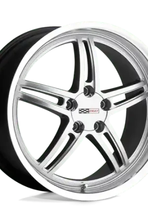 Bargain Cray SCORPION 5X120.65 20X10.5 +65 HYPER SILVER W/ MIRROR CUT LIP