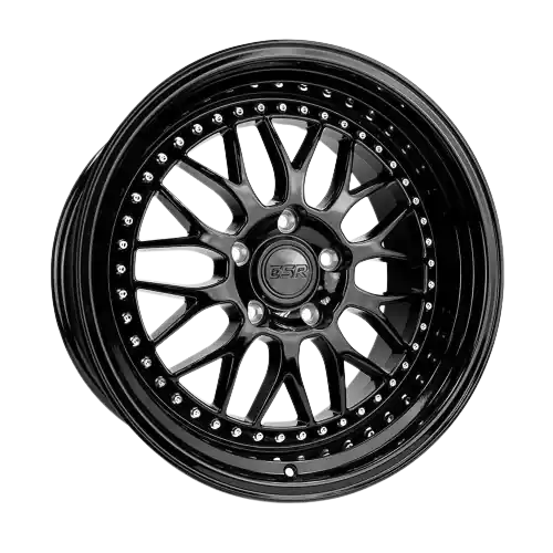 Exclusive ESR Wheels SR SERIES SR01 5x105 18x10.5 +22 Gloss Black
