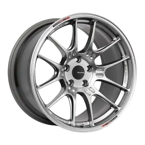 Crafted Enkei GTC02 5x114.3 18x9.5+40 Hyper Silver