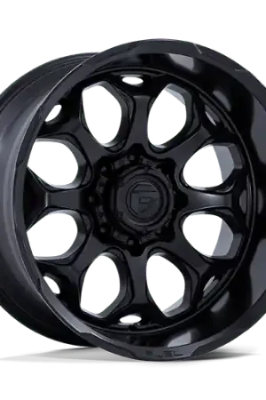 Low Price Fuel 1PC FC862 SCEPTER 8X170 20x9 +1 BLACKOUT