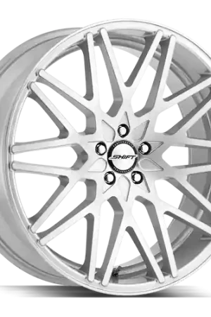 Shift Formula 5x100/5x114.3 18x8 +35 Silver Machined Sale