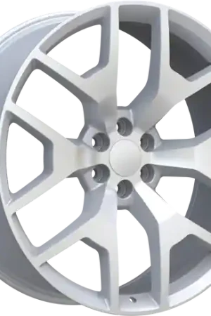 Next Day Delivery REPLICA 288 6X139.7 22x9.5 +30 SILVER MACHINED