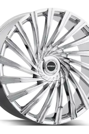 Strada Tornado Blank 28x10 +18 Chrome Deal