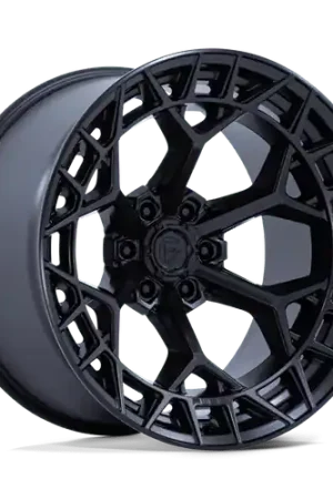 Free Delivery Fuel 1PC FC873 CHARGER 6X139.7 22x10 -18 BLACKOUT