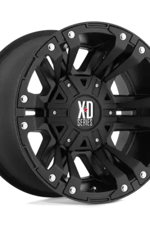 XD XD822 MONSTER II 5X127/5X135 17X9 -12 MATTE BLACK Free Returns