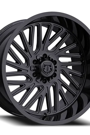 Tis 553B Wheel 20x9 8x180 Gloss Black 0 mm - FREE T-SHIRT INCLUDED! Warranty Included