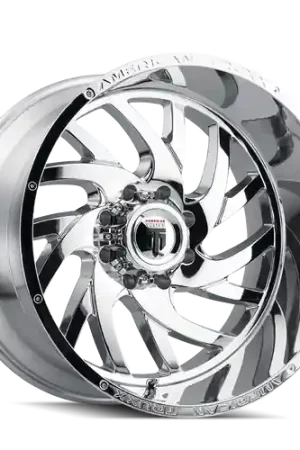 Flash Sale American Truxx Xclusive AT1907 8x165.1 24x14-76 Chrome