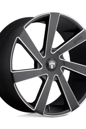Hot Picks DUB 1PC S133 DIRECTA 6X135/6X139.7 20X8.5 +30 MATTE BLACK MILLED