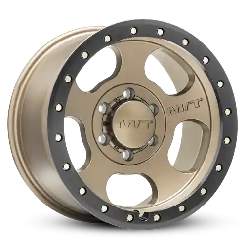 Mickey Thompson Canyon Pro Bronze 6X120 18x9 +0 Satin Bronze. Black Lip Clearance