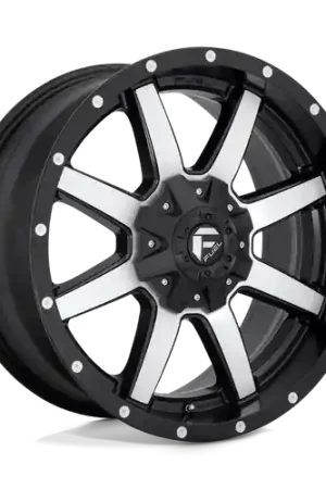 Discount Fuel 1PC D537 MAVERICK 6X135/6X139.7 20X10 -24 MATTE BLACK MACHINED