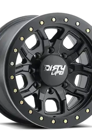 Dirty Life Dt-1 Wheel 17x9 8x165.1 Satin Black -12mm Express Delivery
