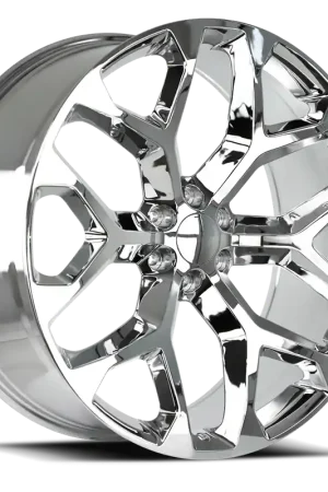 Strada Oe Replica R176 Snowflake Wheel 22x9 6x139.7 Chrome 31mm Bulk Order