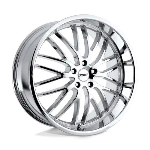 TSW SNETTERTON 5X120 19X9.5 +45 CHROME Authentic