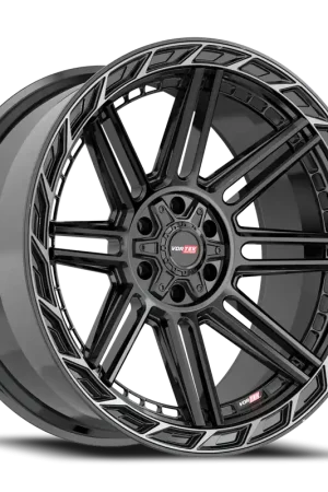 Vortek Vrp-501 Wheel 20x9 5x139.7 & 5x150 Black Diamond Cut Ring With Dark Tint 18mm Discount