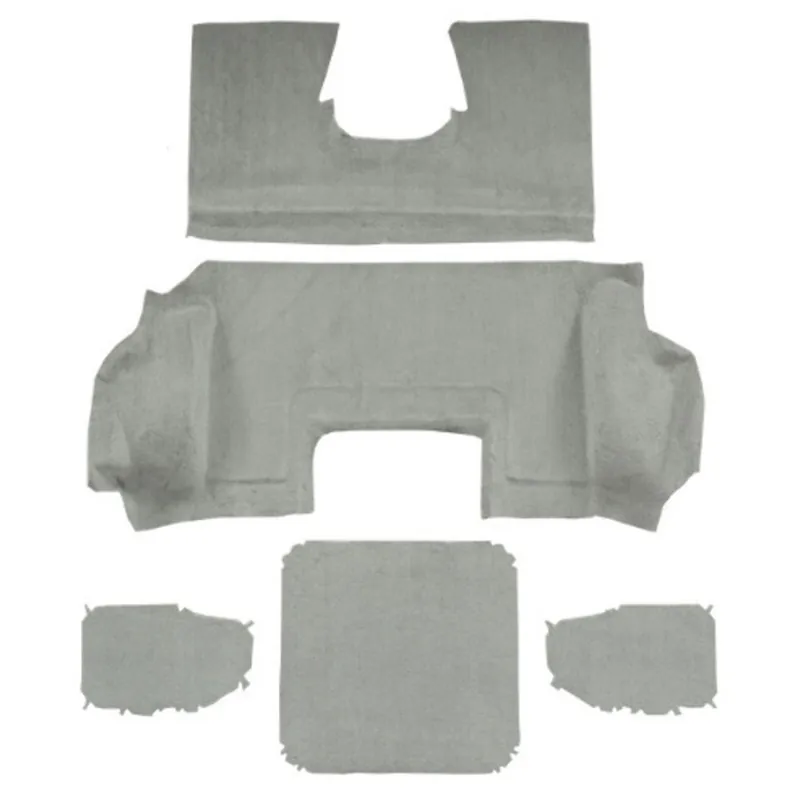 Modern Carpet for 1998-2000 Chevrolet Corvette Convertible Rear Truvette