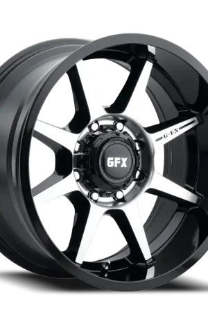 Super Sale G-Fx Tr31 Wheel 20x10 8x170 Gloss Black Machined w/ Milled Ring -19mm
