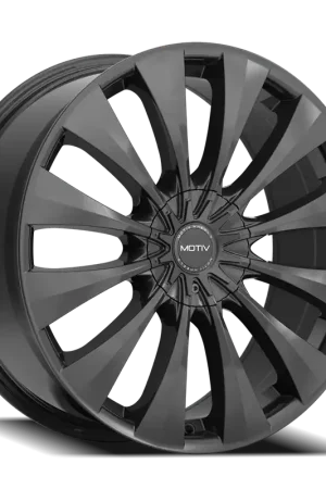 Express Delivery Motiv 436B Wheel 17x7.5 5x108 & 5x114.3 Gloss Black 42mm