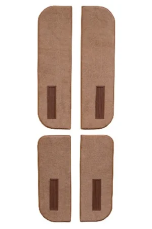 Special Discount Carpet for 1987-1988 GMC R1500 Suburban Door Panel Inserts on Cardboard w/Vents 4pc