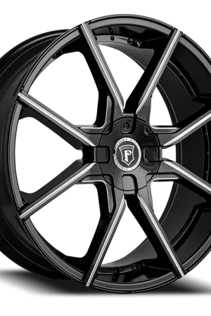 Pinnacle Hype P96 Wheel 18x7.5 5x114.3 & 5x120 Gloss Black Milled 35mm - MINIMUM PURCHASE OF 4 Clearance