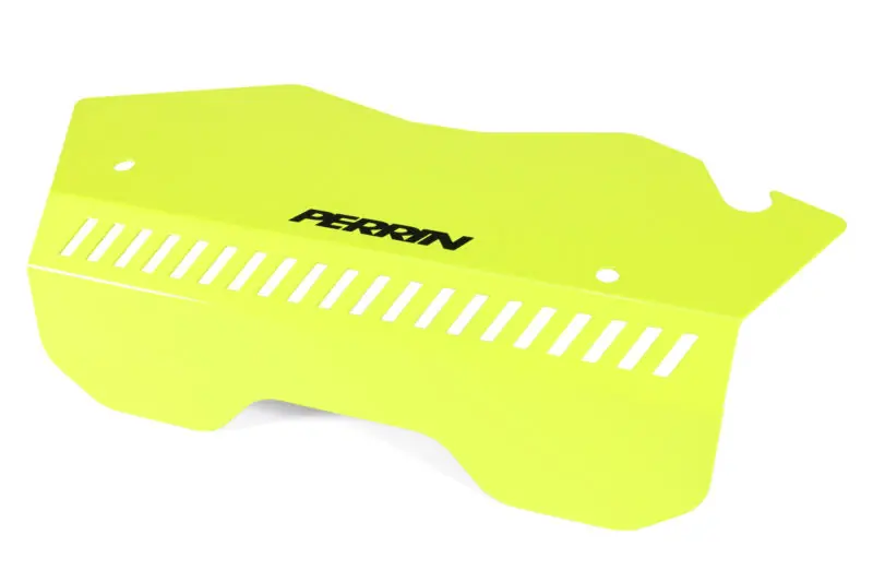 Hot Picks PERRIN Performance Pulley Cover (Neon Yellow) - 2022-2024 Subaru WRX