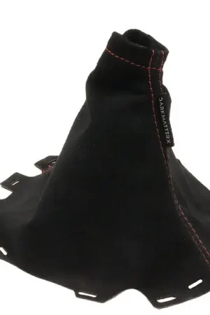 Fast Shipping DarkMatterX Shift Boot - Black / Suede / Red Stitching - 2015-2021 Subaru WRX