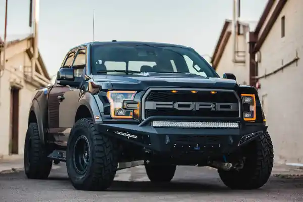 Fan Favorite Addictive Desert Designs 17-18 Ford F-150 Raptor HoneyBadger Front Bumper