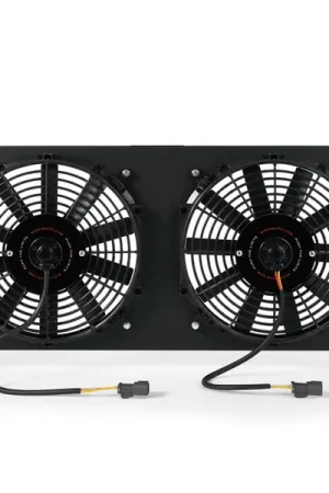 Mishimoto 02-06 Acura RSX Aluminum Fan Shroud Black Handmade