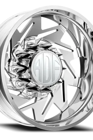 Deal Adf Flex Right Dually Wheel 20x8.25 8x165.1 Polished -167mm - MINIMUM PURCHASE OF 4 - FREE T-SHIRT INCLUDED!