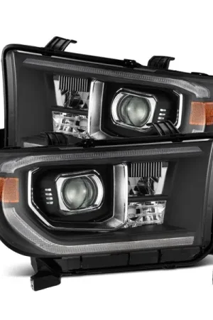 AlphaRex 07-13 Toyota Tundra/08-17 Sequoia G2 PRO-Series Projector Headlights Black -NO Lvl Adjuster Buy Today