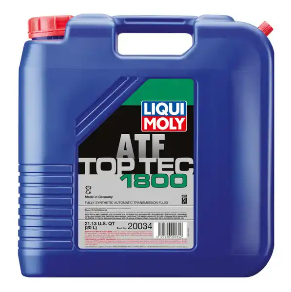 LIQUI MOLY 20L Top Tec ATF 1800 Money Back Guarantee