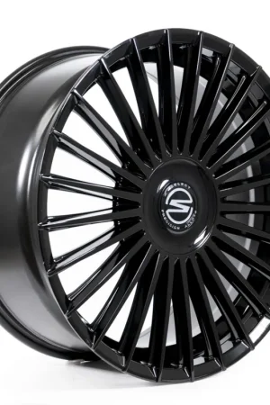 Modern Select S103 Bristol Wheel 22x9 5x112 & 5x120 Gloss Black 20mm - FREE T-SHIRT INCLUDED!