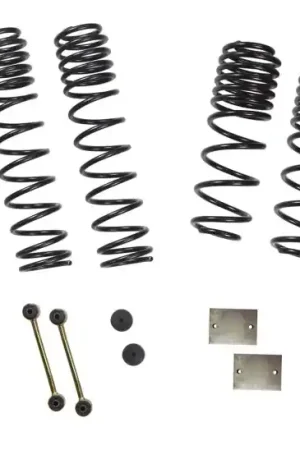 Worldwide Shipping Skyjacker 2018 Jeep Wrangler JL 4 Door 4WD (Rubicon) Long Travel 2 Stage 1in-1.5in Coil System