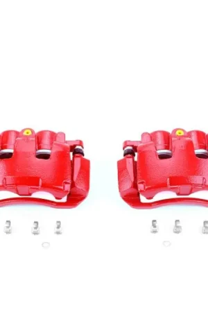 Power Stop 07-09 Chrysler Aspen Front Red Calipers w/Brackets - Pair Limited Edition