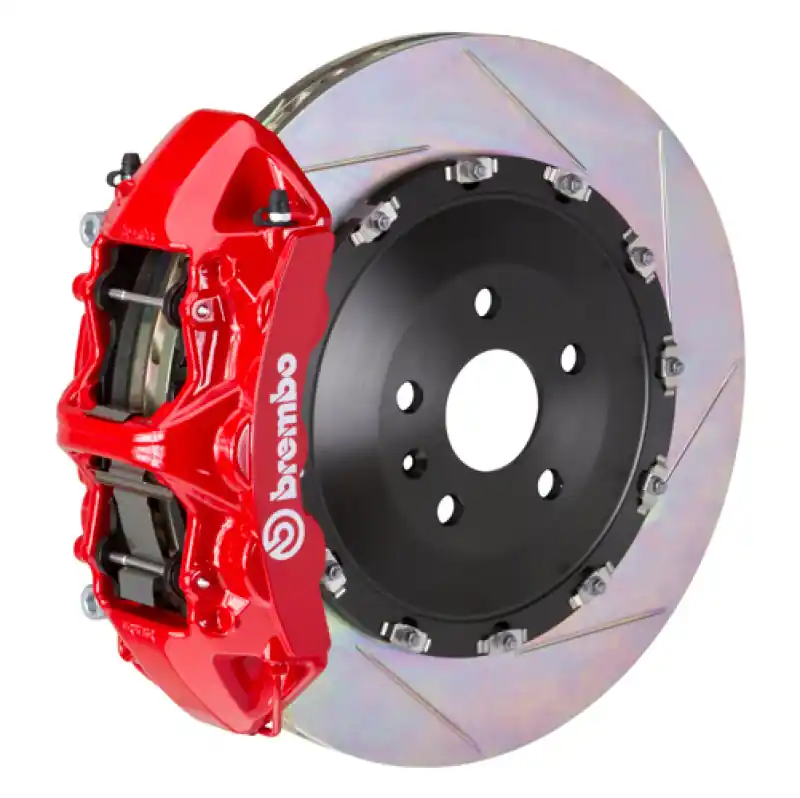 Special Offer Brembo 10-16 535i Front GT BBK 6 Piston Cast 405x34 2pc Rotor Slotted Type1-Red