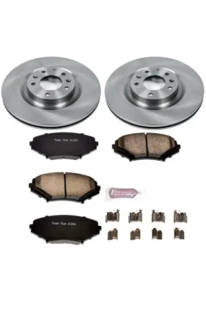Hassle-Free Returns Power Stop 04-11 Mazda RX-8 Front Autospecialty Brake Kit