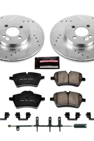 Trending Power Stop 07-08 Mini Cooper Front Z23 Evolution Sport Brake Kit