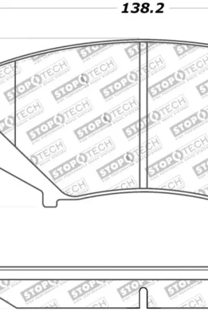 StopTech Street Touring 04-07 RX-8 Front Pads Authentic