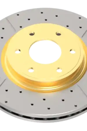 DBA 14-18 Land Rover Range Rover Sport (w/350mm Rear Rotor) Rear Drilled & Slot Street Series Rotor Modern